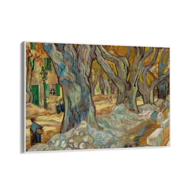 Quadro Stampa su Tela The Large Plane Trees, Vincent Van Gogh - CupidoDesign