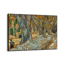 Quadro Stampa su Tela The Large Plane Trees, Vincent Van Gogh - CupidoDesign
