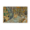 Quadro Stampa su Tela The Large Plane Trees, Vincent Van Gogh - CupidoDesign