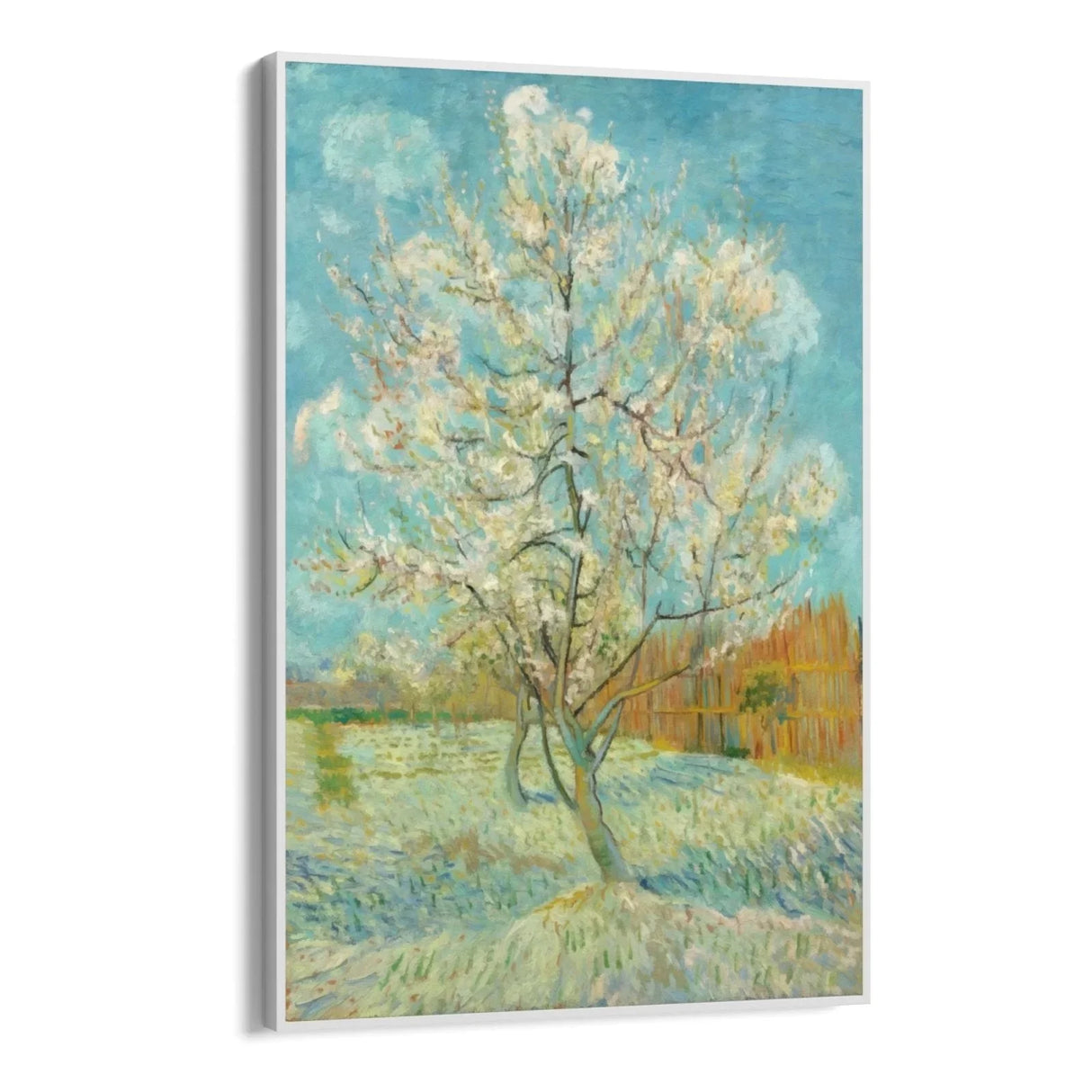 Quadro Stampa su Tela The Pink Peach Tree, Vincent Van Gogh - CupidoDesign