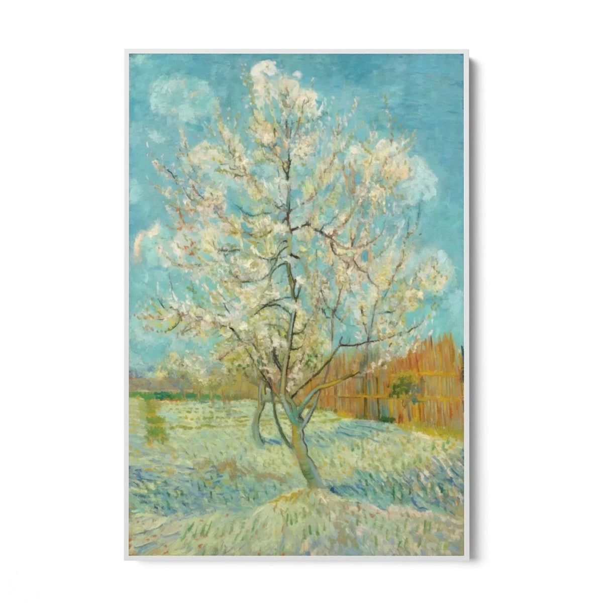 Quadro Stampa su Tela The Pink Peach Tree, Vincent Van Gogh - CupidoDesign