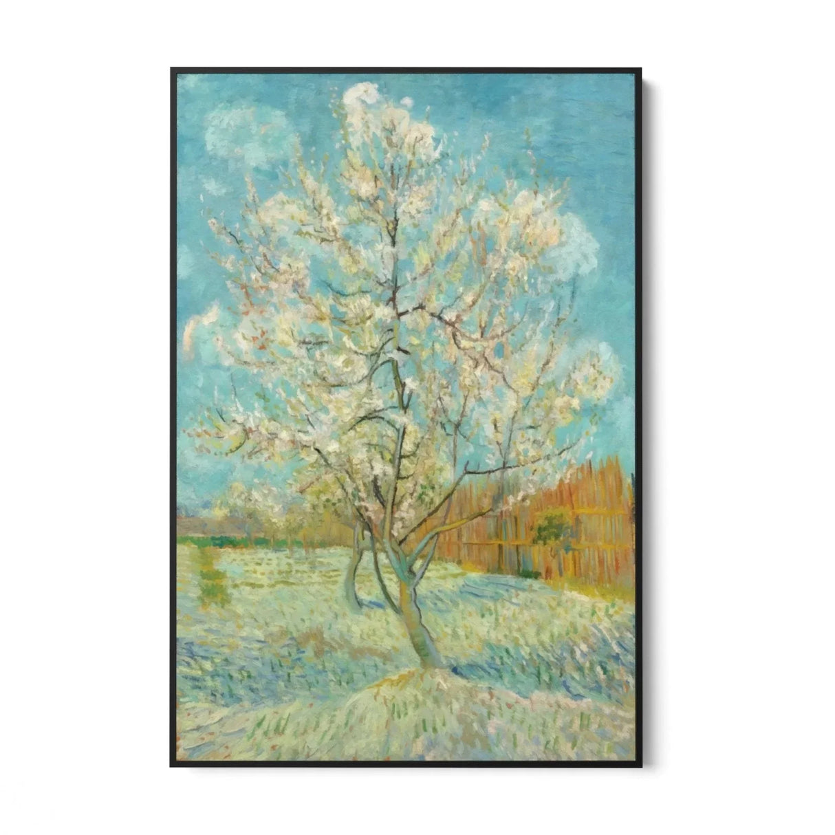 Quadro Stampa su Tela The Pink Peach Tree, Vincent Van Gogh - CupidoDesign