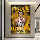 Quadro Stampa su Tela The Show Must Go On - CupidoDesign