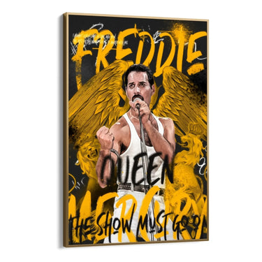 Quadro Stampa su Tela The Show Must Go On - CupidoDesign