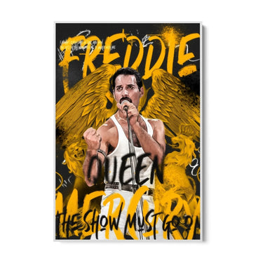 Quadro Stampa su Tela The Show Must Go On - CupidoDesign