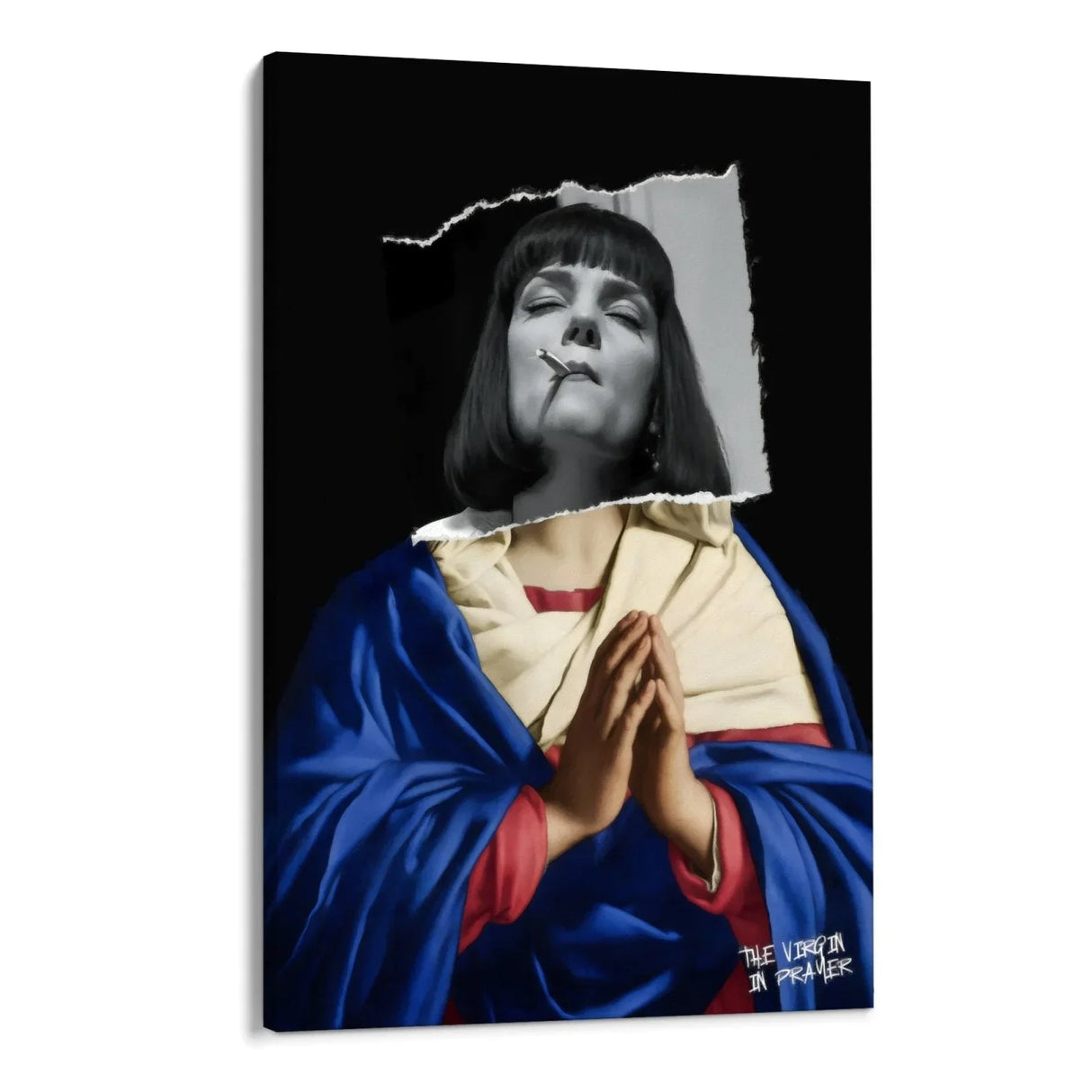 Quadro Stampa su Tela The Virgin In Prayer - CupidoDesign