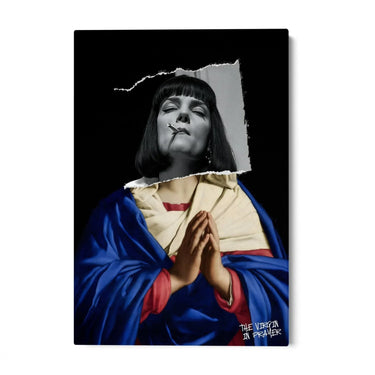 Quadro Stampa su Tela The Virgin In Prayer - CupidoDesign