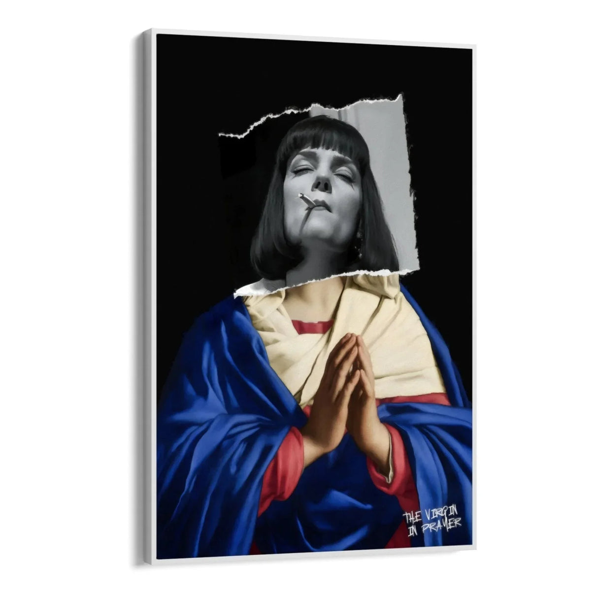 Quadro Stampa su Tela The Virgin In Prayer - CupidoDesign