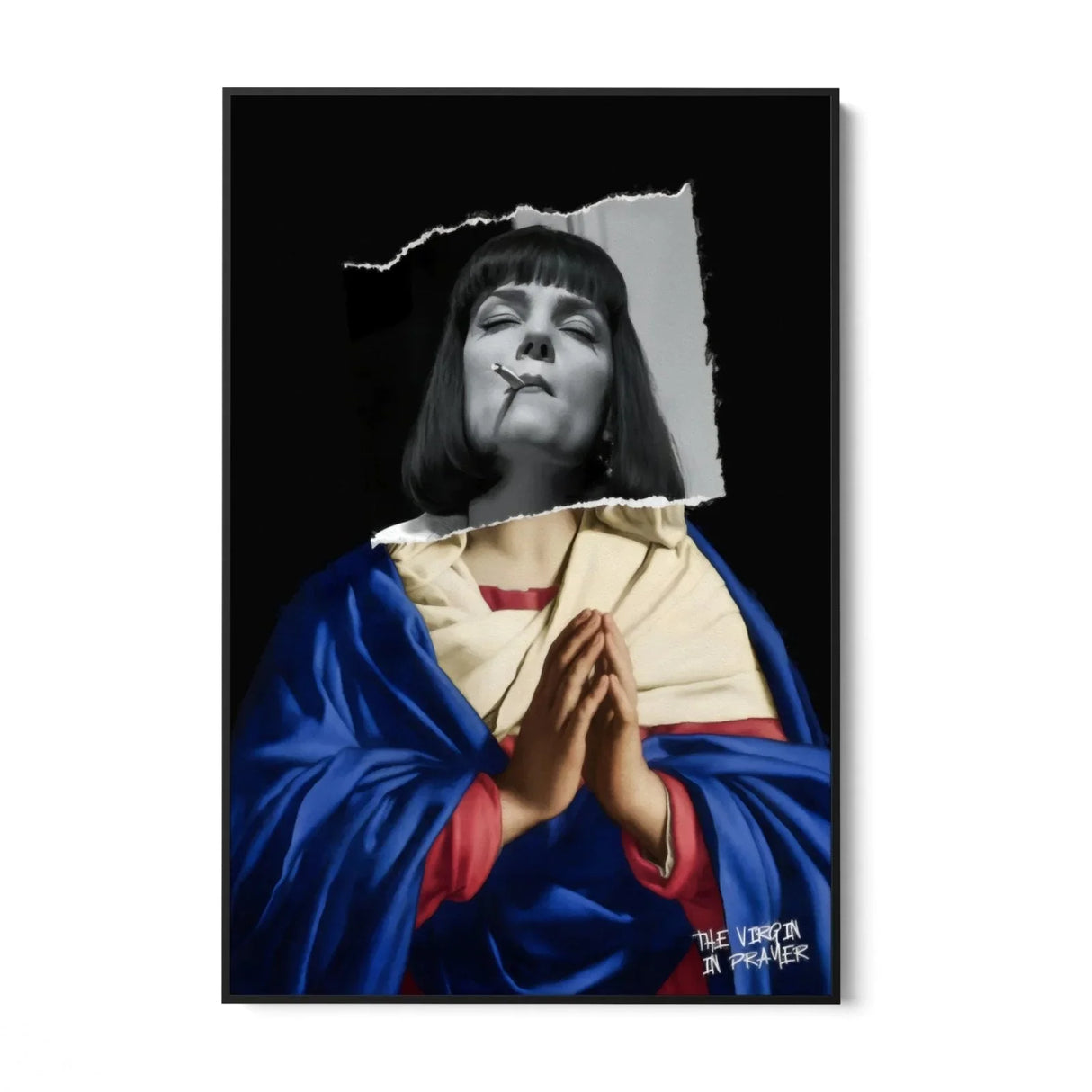 Quadro Stampa su Tela The Virgin In Prayer - CupidoDesign