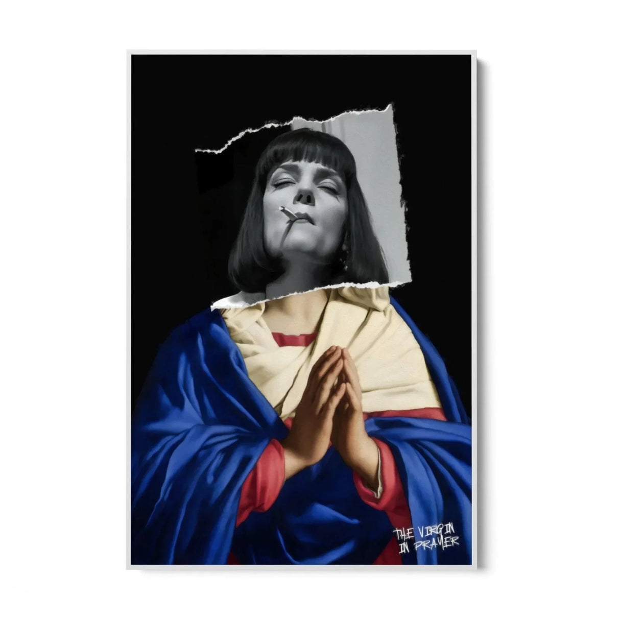 Quadro Stampa su Tela The Virgin In Prayer - CupidoDesign