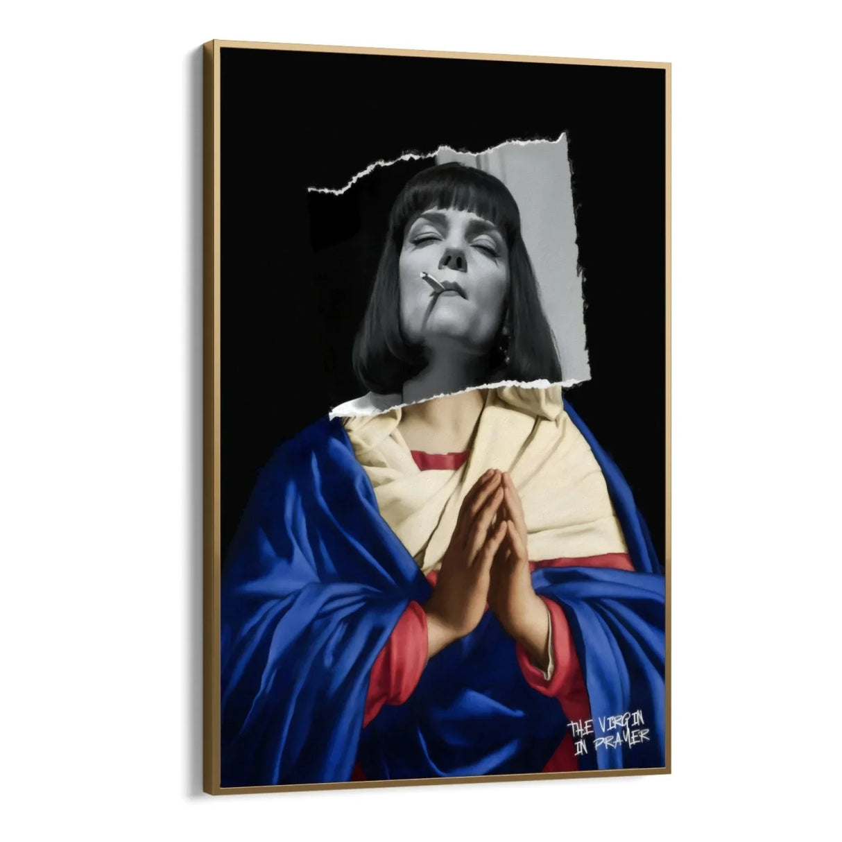 Quadro Stampa su Tela The Virgin In Prayer - CupidoDesign