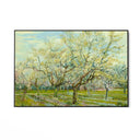 Quadro Stampa su Tela The White Orchard 1888, Vincent Van Gogh - CupidoDesign