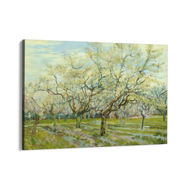 Quadro Stampa su Tela The White Orchard 1888, Vincent Van Gogh - CupidoDesign