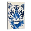 Quadro Stampa su Tela Tigre Blu - CupidoDesign