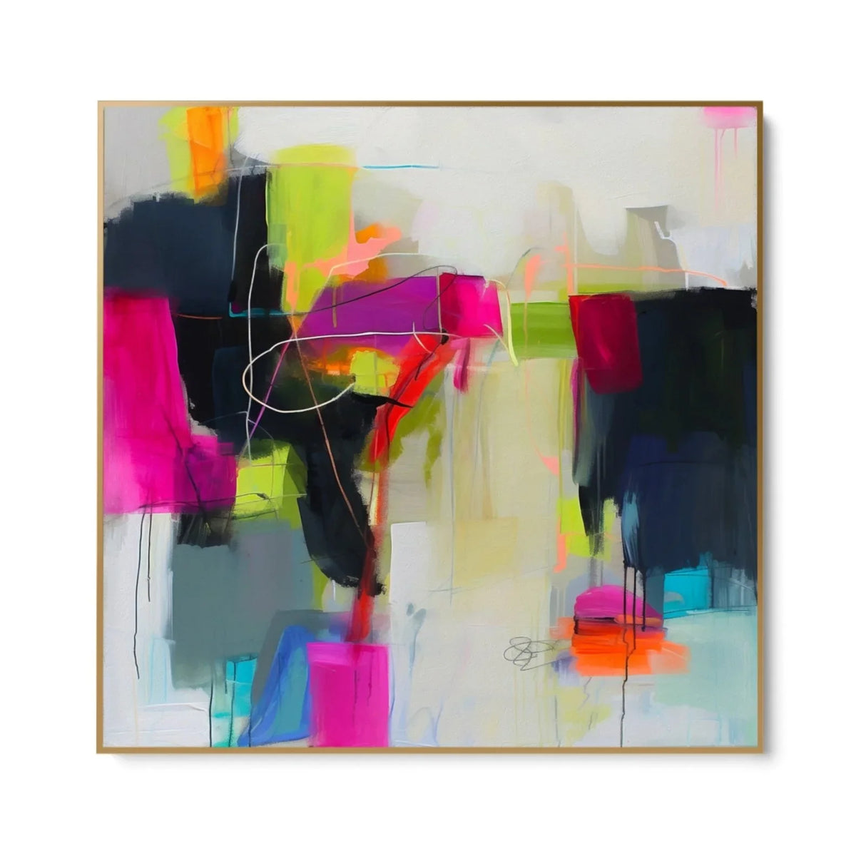 Quadro Stampa su Tela Tocco di Gioia - CupidoDesign
