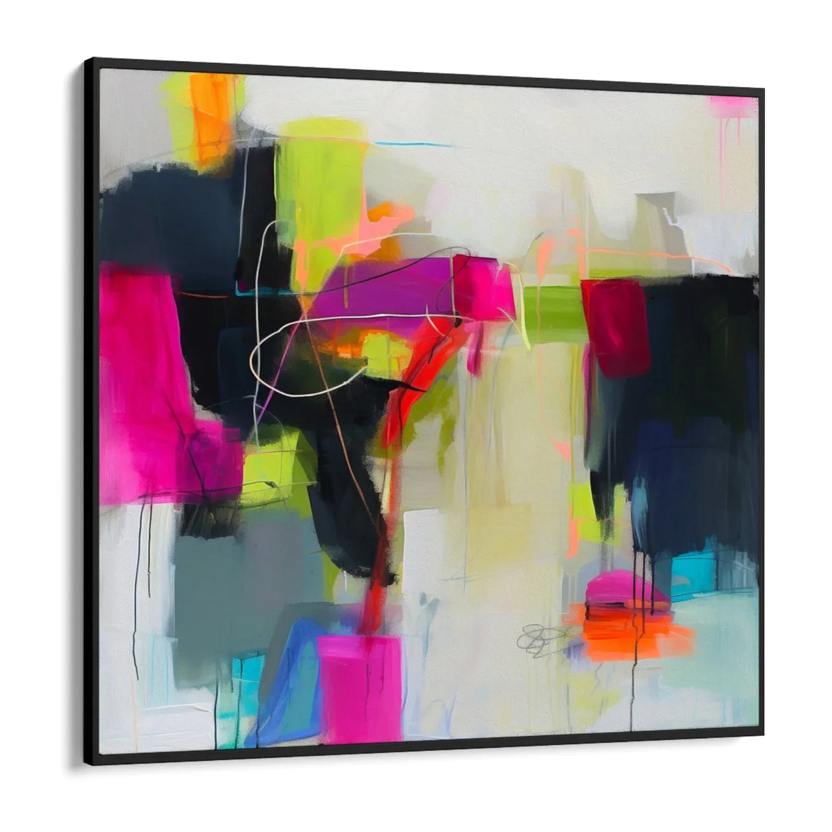 Quadro Stampa su Tela Tocco di Gioia - CupidoDesign