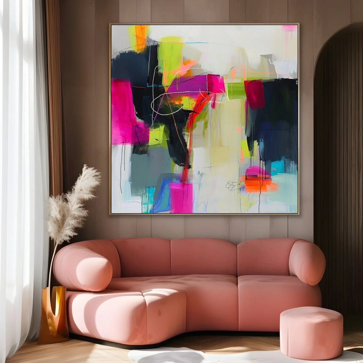 Quadro Stampa su Tela Tocco di Gioia - CupidoDesign