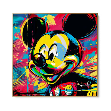Quadro Stampa su Tela Topolino PopArt - CupidoDesign