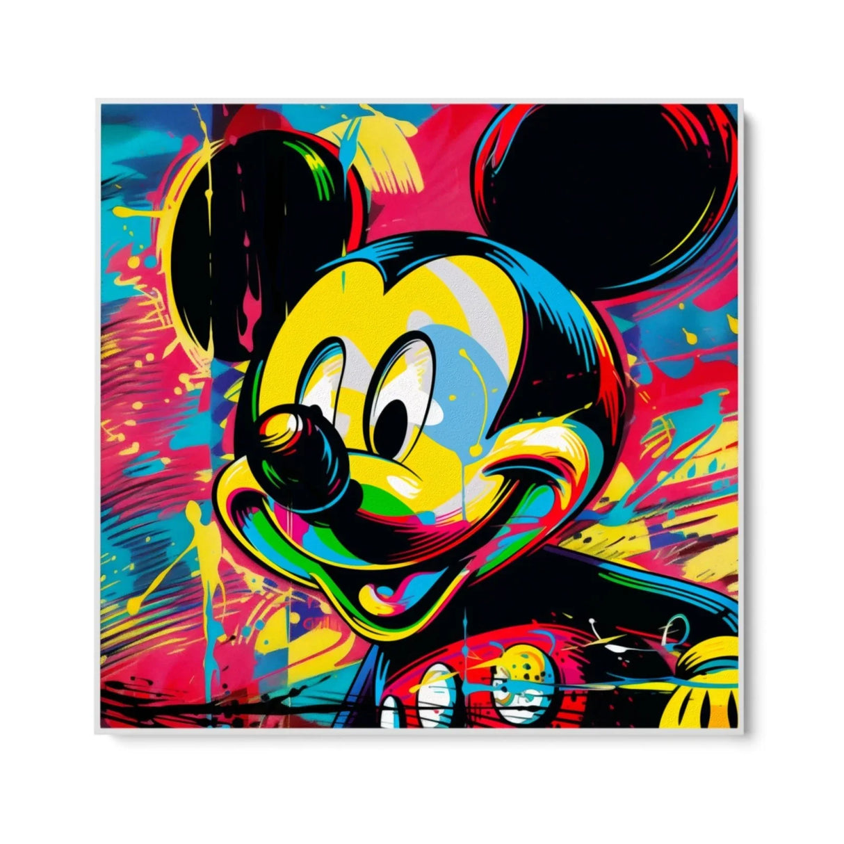 Quadro Stampa su Tela Topolino PopArt - CupidoDesign