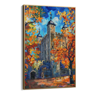 Quadro Stampa su Tela Torre di Londra Incantata - CupidoDesign