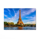 Quadro Stampa su Tela Torre Eiffel al Tramonto, Parigi - CupidoDesign