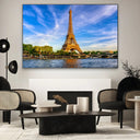 Quadro Stampa su Tela Torre Eiffel al Tramonto, Parigi - CupidoDesign