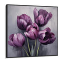 Quadro Stampa su Tela Tra i petali viola - CupidoDesign