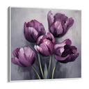 Quadro Stampa su Tela Tra i petali viola - CupidoDesign