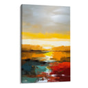 Quadro Stampa su Tela Tracce del Sole - CupidoDesign