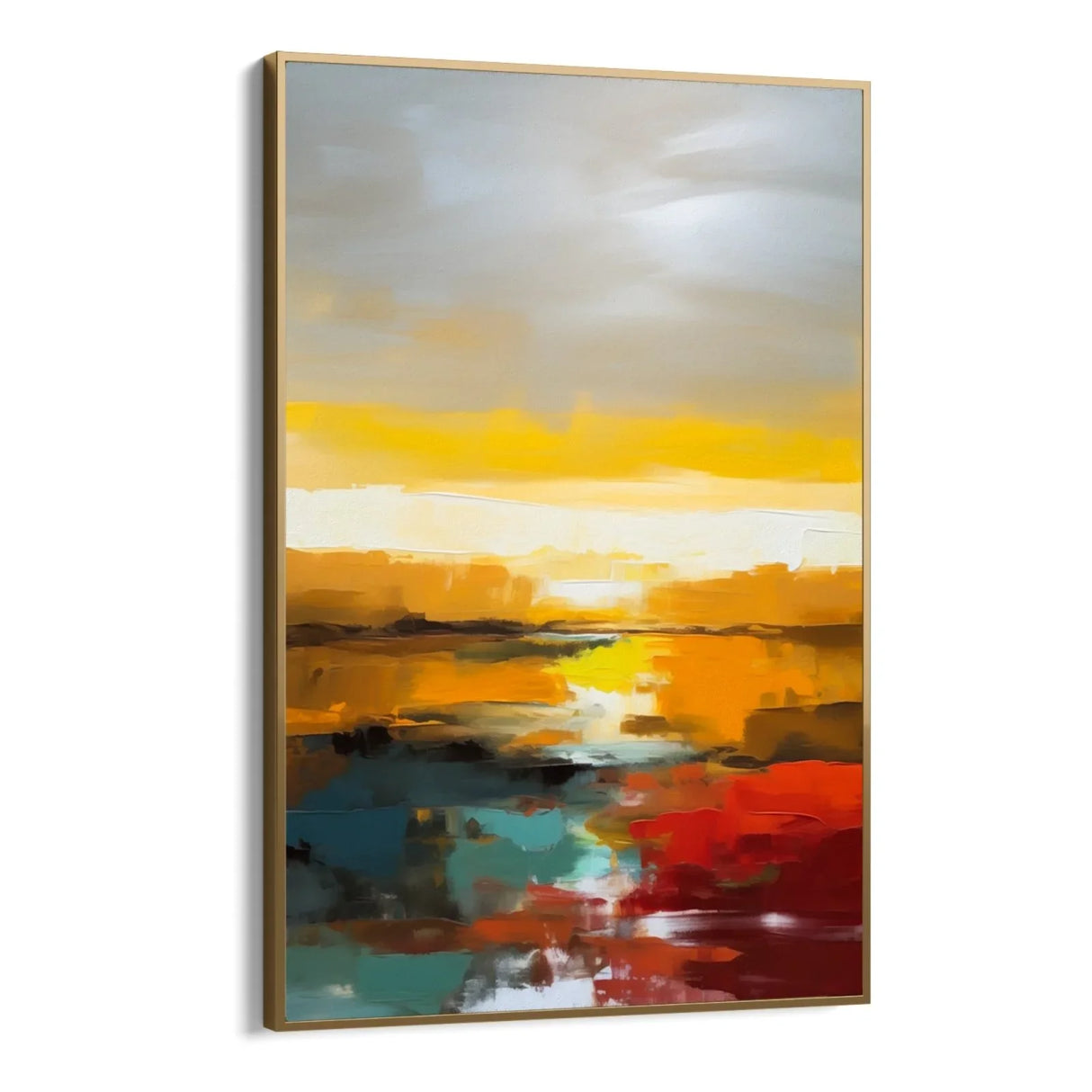 Quadro Stampa su Tela Tracce del Sole - CupidoDesign