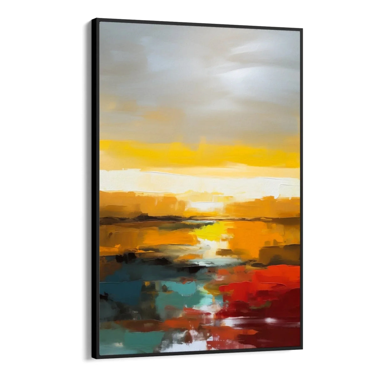 Quadro Stampa su Tela Tracce del Sole - CupidoDesign
