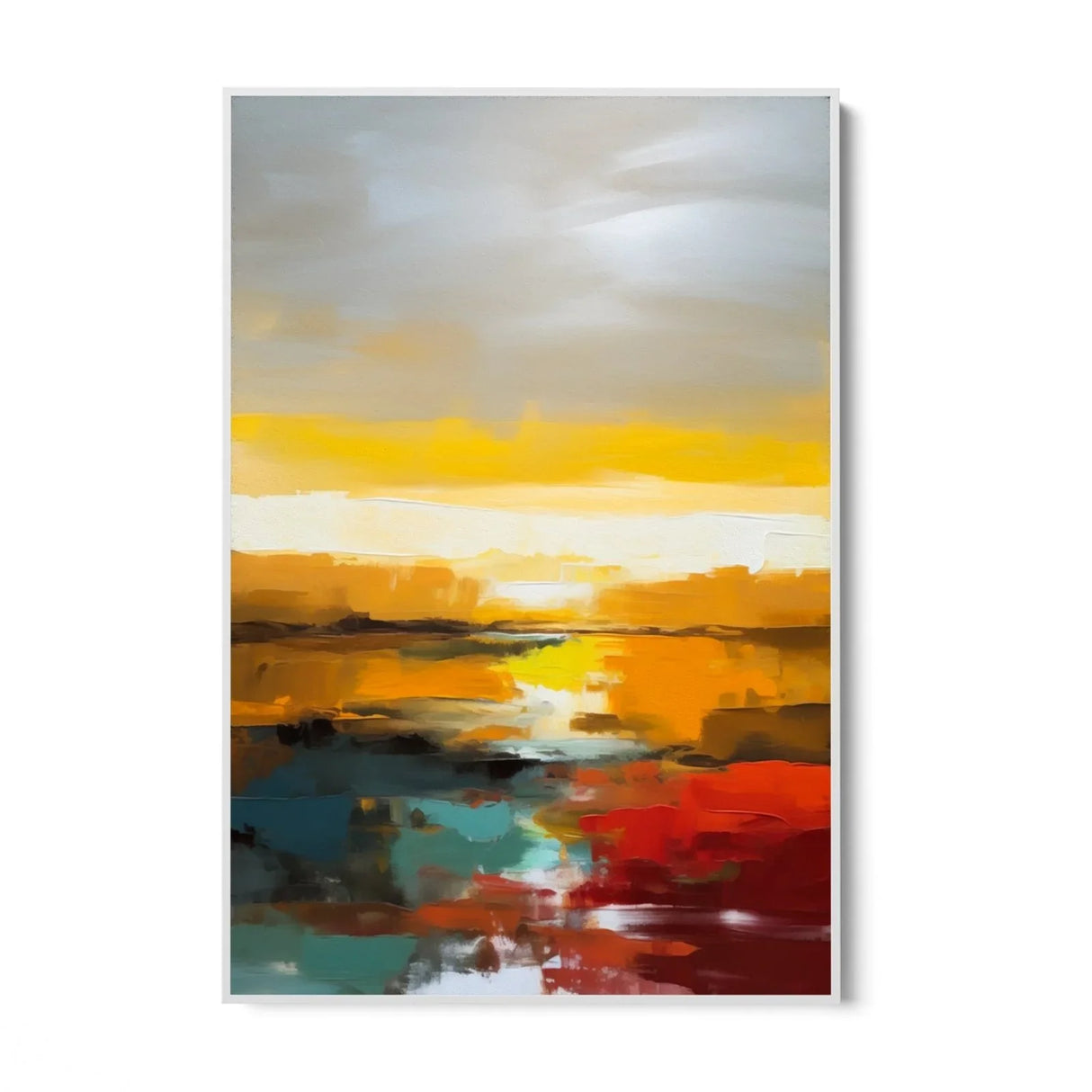 Quadro Stampa su Tela Tracce del Sole - CupidoDesign