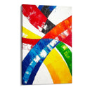 Quadro Stampa su Tela Tracce di Arcobaleno - CupidoDesign