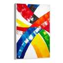 Quadro Stampa su Tela Tracce di Arcobaleno - CupidoDesign