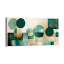 Quadro Stampa su Tela Tracce di verde - CupidoDesign