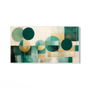 Quadro Stampa su Tela Tracce di verde - CupidoDesign