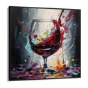 Quadro Stampa su Tela Tracce di Vino - CupidoDesign