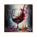 Quadro Stampa su Tela Tracce di Vino - CupidoDesign