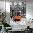 Quadro Stampa su Tela Tram Storico, Milano, Italia - CupidoDesign