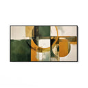 Quadro Stampa su Tela Trama smeraldo - CupidoDesign