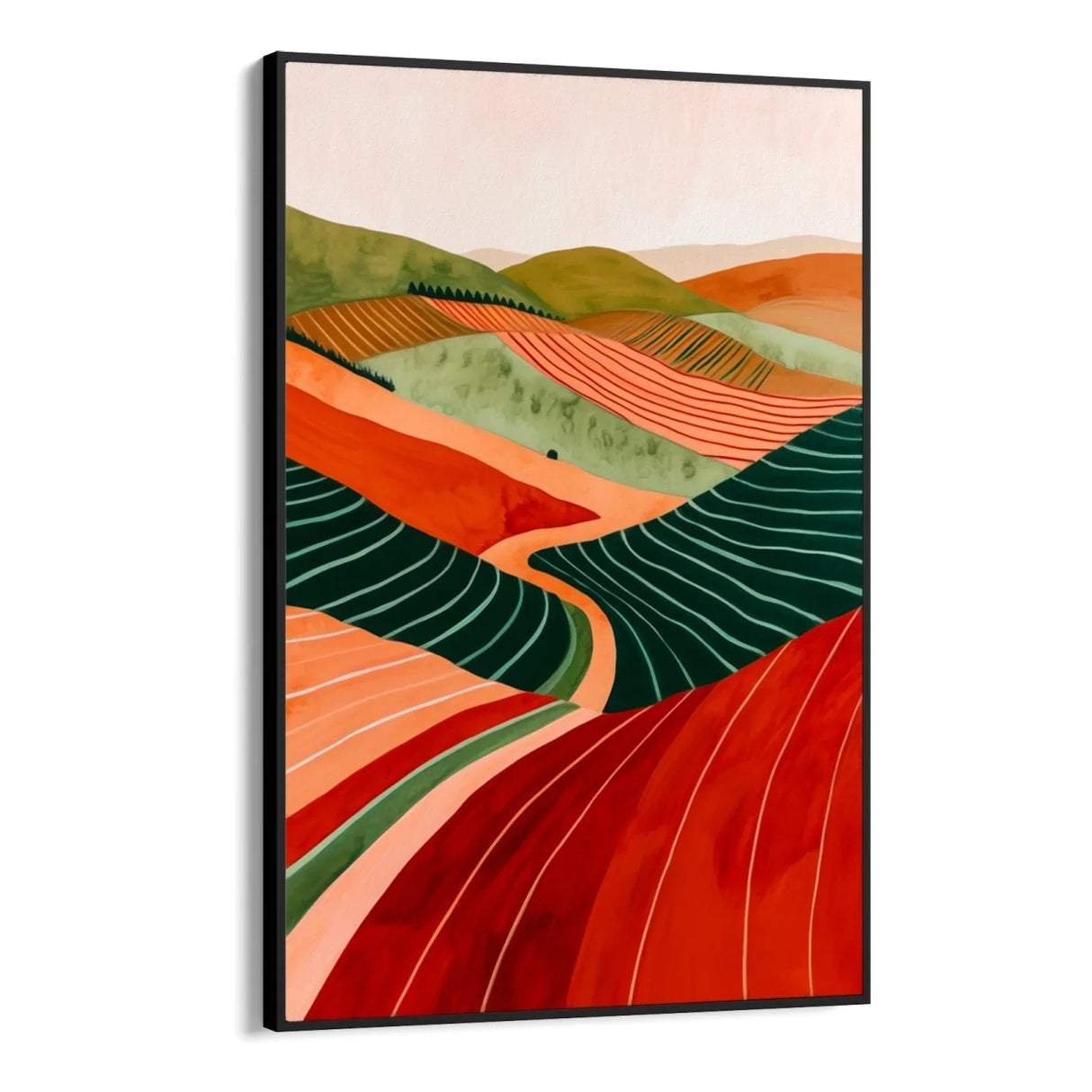 Quadro Stampa su Tela Trame Collinari - CupidoDesign