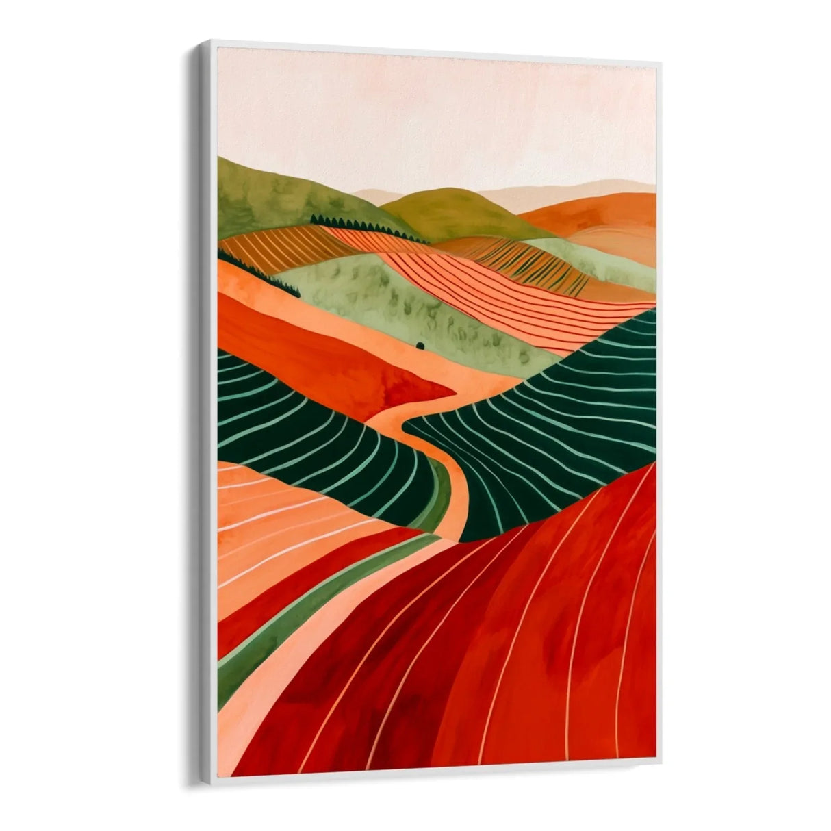 Quadro Stampa su Tela Trame Collinari - CupidoDesign