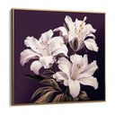Quadro Stampa su Tela Trame di Bellezza Floreale - CupidoDesign