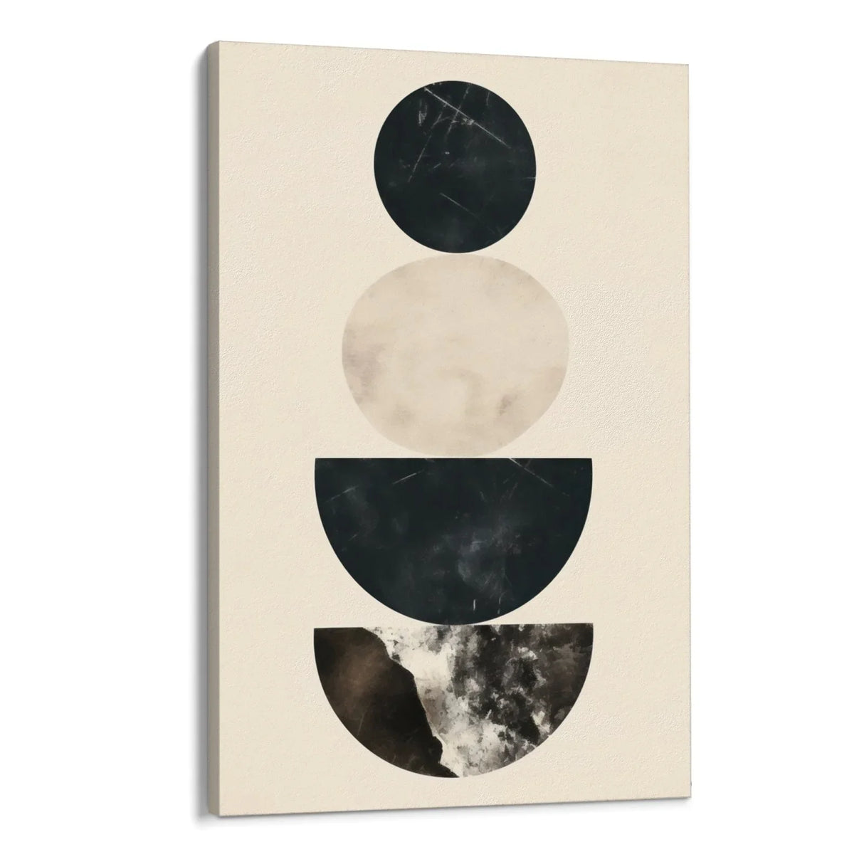 Quadro Stampa su Tela Trame di Grigio - CupidoDesign