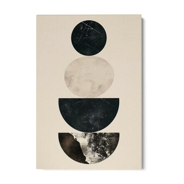 Quadro Stampa su Tela Trame di Grigio - CupidoDesign