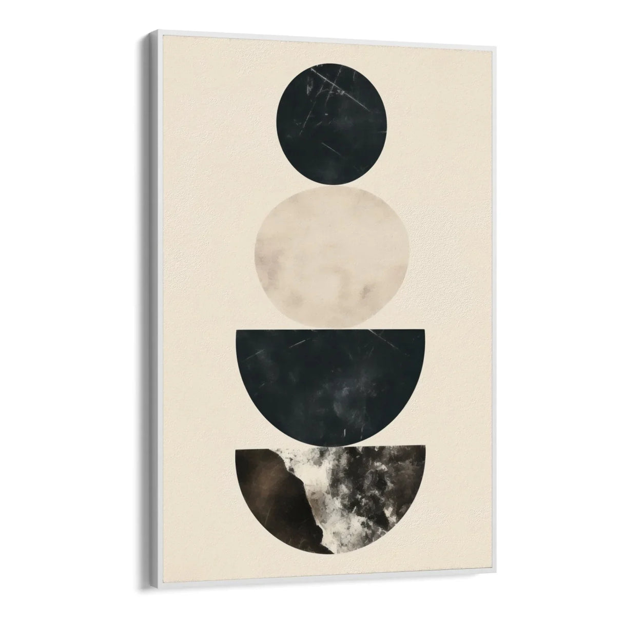 Quadro Stampa su Tela Trame di Grigio - CupidoDesign