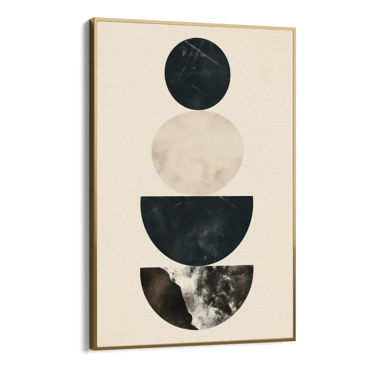 Quadro Stampa su Tela Trame di Grigio - CupidoDesign