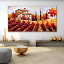Quadro Stampa su Tela Trame di vino - CupidoDesign