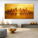 Quadro Stampa su Tela Trame Urbane - CupidoDesign