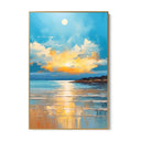 Quadro Stampa su Tela Tramonto Cristallino - CupidoDesign